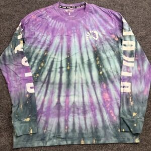 Team Liquid Men's Tie Dye Long Sleeve Esports Crew Neck‎ Shirt Small